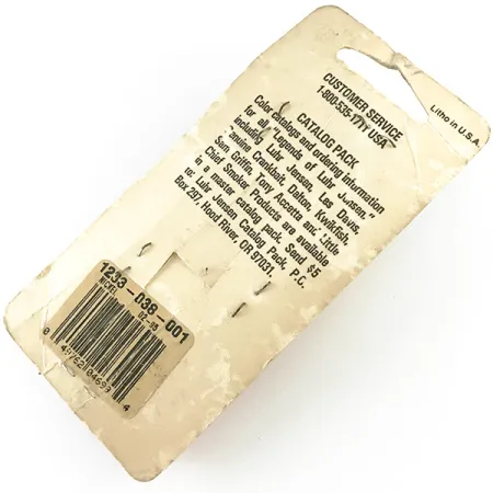 Luhr Jensen Pro Wobbler Cucharilla, Oro, 11g, Vintage OVP, #6232