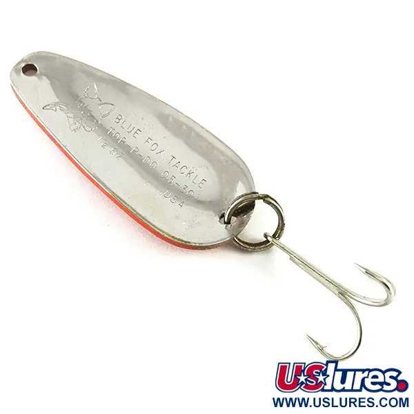 Blue Fox Tor-P-Do Cucharilla, Rojo/Negro/Níquel, 14g, #6234