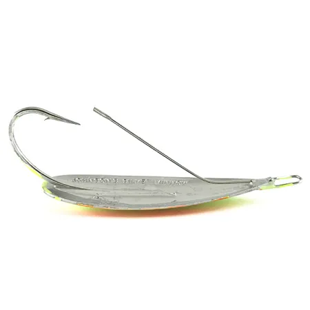 Johnson Silver Minnow UV Cucharilla, Naranja/Verde, 21g, UV, #6237