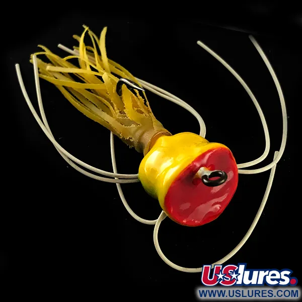 Fred Arbogast Hula Popper Popper, Frog, 1,6g, Faldellín Goma, #6241