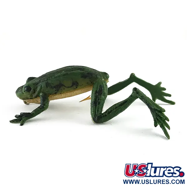 Delong Frog Señuelo rana, Verde, 5g, Anzuelo simple, #6251