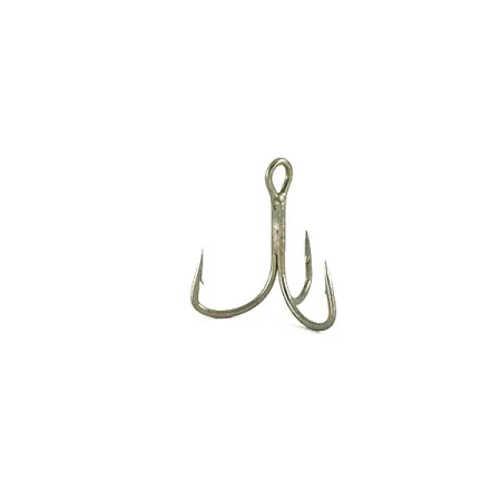 Gamakatsu Treble Hook #4 Anzuelo Triple, Bronce, Diseño EWG, #6258