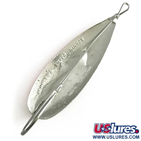 Johnson Silver Minnow Cucharilla Anti-algas, Verde/Níquel/UV, 21g, #6259