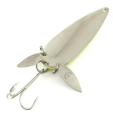 Marathon (with sonic blades) Cucharilla, Amarillo/Níquel, 17g, UV, #6260