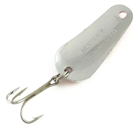Herter's Hudson bay spoon Cucharilla, Rojo/Blanco/Níquel, 7g, #6261
