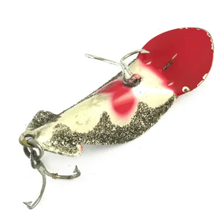 Buck Perry Spoonplug Cucharilla, Rojo/Oro/Plata, 10g, #6263