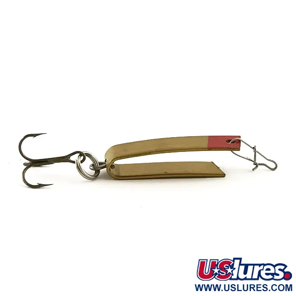 South Bend Super-Duper 501 Cucharilla, Rojo/Oro, 2.3g, Forma U, #6278