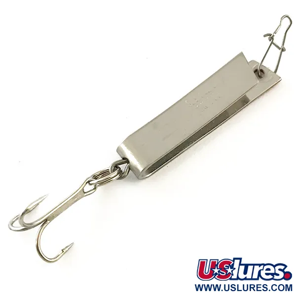 South Bend Super-Duper 502 Cucharilla, Níquel/Rojo, 2,5g, Forma U, #6279