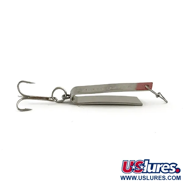 South Bend Super-Duper 502 Cucharilla, Níquel/Rojo, 2,5g, Forma U, #6279