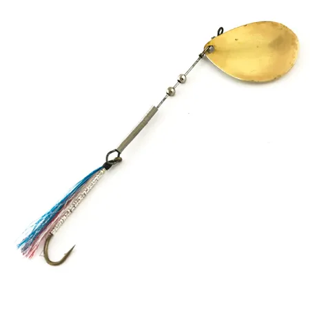 Worth 4 Cucharilla, Latón, 3.5g, Anzuelo simple tinsel, #6285