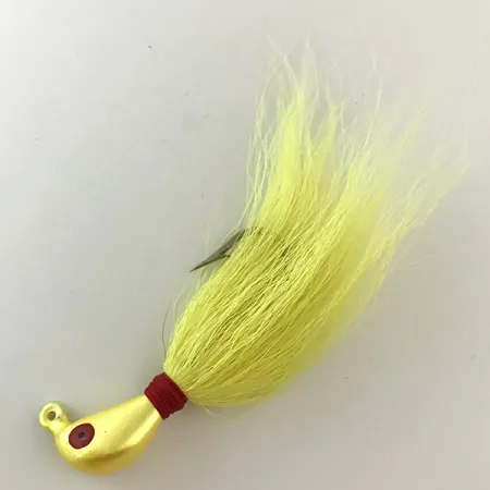 Northland Sting'r Bucktail Jig UV, Amarillo / Rojo, 14g, UV, #6289