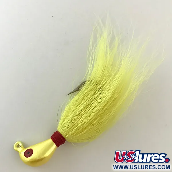 Northland Sting'r Bucktail Jig UV, Amarillo / Rojo, 14g, UV, #6289