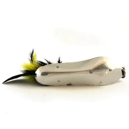 Pflueger Chum Cucharilla, Níquel/Negro/Amarillo, 28g, Antihierbas, #6293