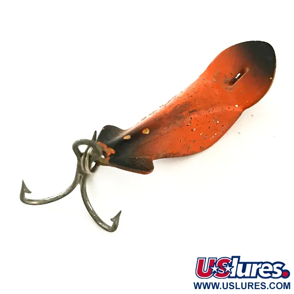 Buck Perry Spoonplug Cucharilla, Orange / Black, 5g, USA-Made, #6301