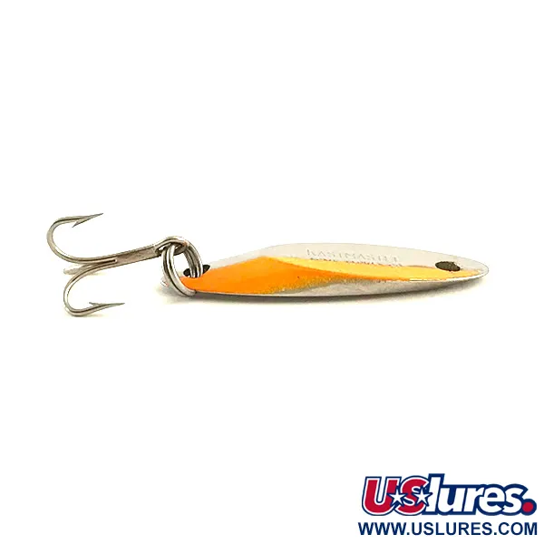 Acme Kastmaster Cucharilla, Níquel / Naranja, 2,5g, Vintage, #6314
