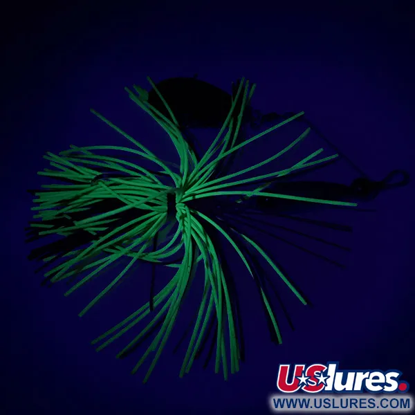 Spinner Bait Spinnerbait, Latón/Níquel/Amarillo UV, 12g, UV activo, #6327