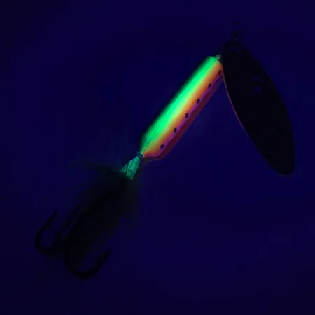 Worden’s Original Rooster Tail UV Cucharilla, Fire Tiger, 12g, UV, #6989