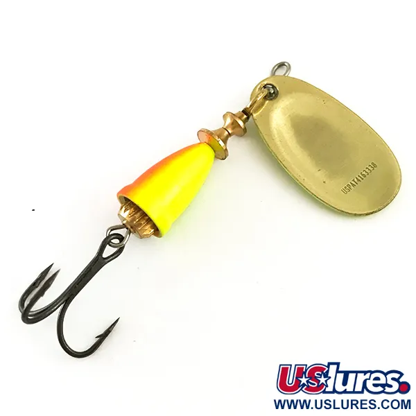 Blue Fox Super Vibrax 2 UV Cucharilla, Amarillo Fluo, 6g, UV, #6339