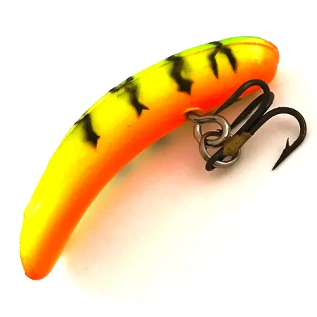 Yakima Bait FlatFish F4 UV Señuelo Cacea, Fire Tiger, 1,4g, UV, #6751