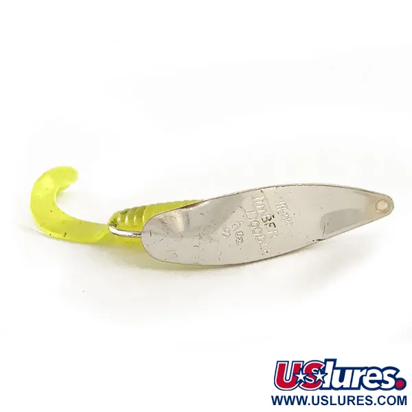 Mepps Timber Doodle 00 Cucharilla, Plata, 4g, Anti-algas, #6364