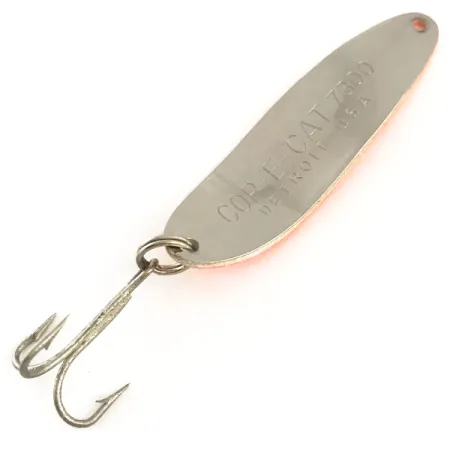 Cucharilla Dardevle Cop-E-Cat 7300 Glow, Naranja/Crema, 10g, Glow, #6376