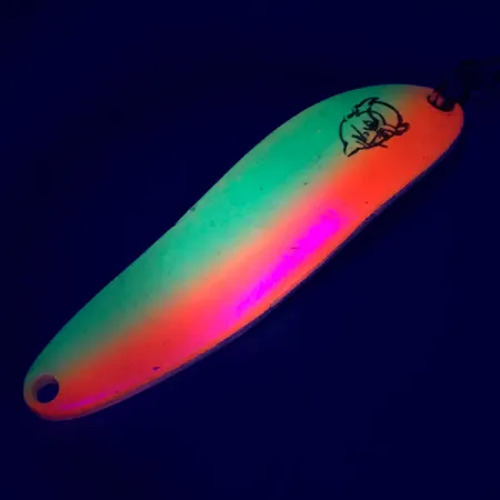 Cucharilla Dardevle Cop-E-Cat 7300 Glow, Naranja/Crema, 10g, Glow, #6376