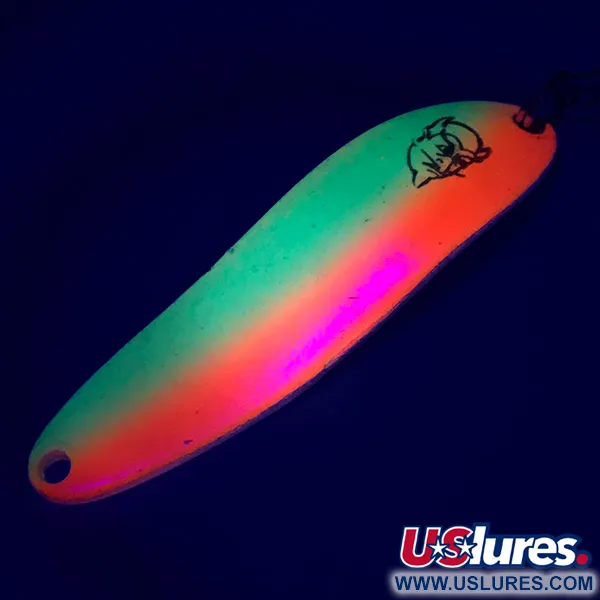 Cucharilla Dardevle Cop-E-Cat 7300 Glow, Naranja/Crema, 10g, Glow, #6376