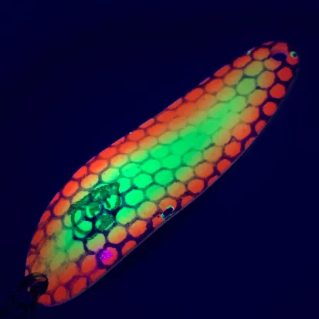 Dardevle Cop-E-Cat 7300 UV Ondulante, Amarillo/Naranja, 10g, UV, #6377