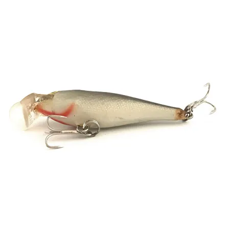 Rapala Shallow Shad Rap Señuelo, Plata, 5g, Madera Balsa, #6414