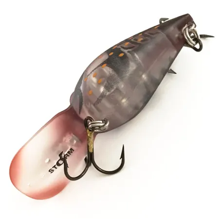 Storm Wiggle Wart Phantom Crankbait, Rojo Oscuro, 11g, Profundidad, #6416