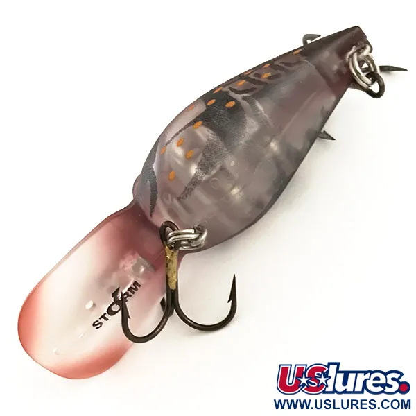 Storm Wiggle Wart Phantom Crankbait, Rojo Oscuro, 11g, Profundidad, #6416