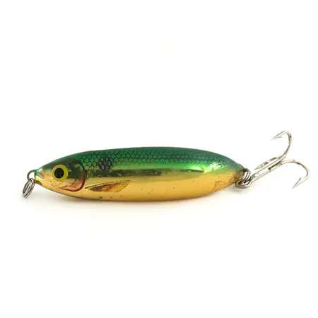Cucharilla Rapala Minnow Spoon, Oro / Verde, 10g, Vintage, #6417