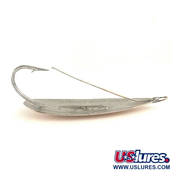 Cucharilla Johnson Silver Minnow anti-hierba, Cobre/Plata, 28g, #6432