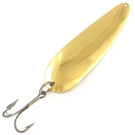 Dardevle Koho Devle Cucharilla, Oro, 40g, Grabado Detroit, #6433