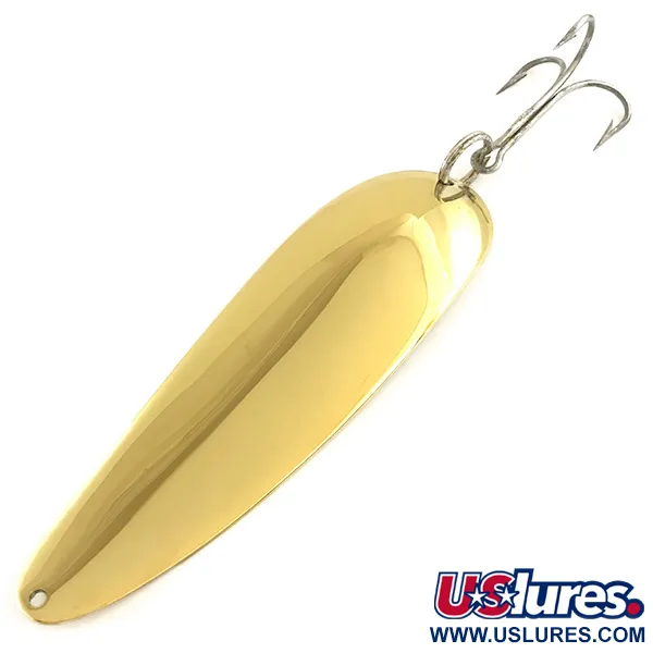 Dardevle Koho Devle Cucharilla, Oro, 40g, Grabado Detroit, #6433