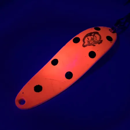 Dardevle Cop-E-Cat 7300 UV Cucharilla, Rojo/Negro/Níquel, 10g, UV, #6436