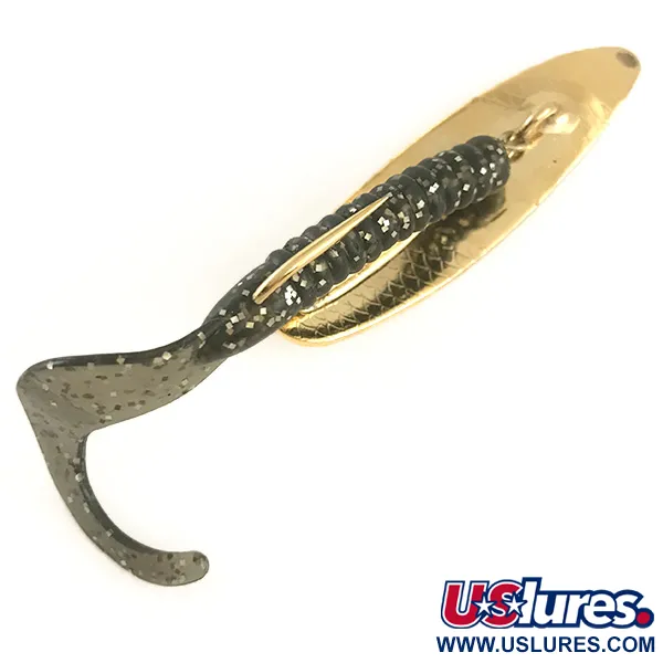 Mepps Timber Doodle 1 Cucharilla, Oro/Negro, 12g, Antienredos, #6441