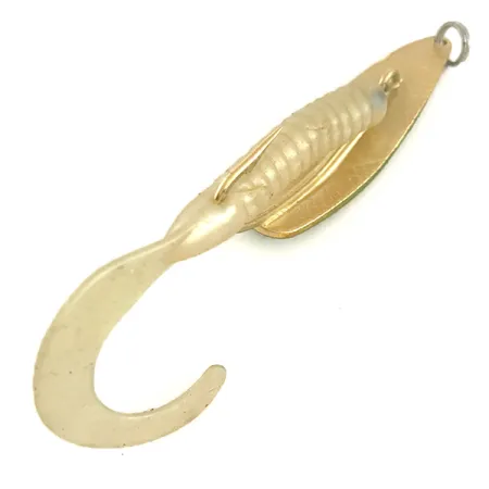 Mepps Timber Doodle 0 UV Cucharilla, Frog/Gold UV, 8g, Antialga, #6447