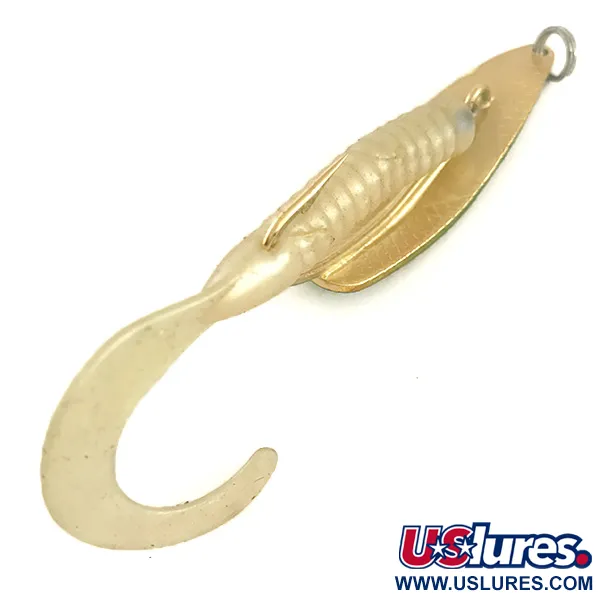 Mepps Timber Doodle 0 UV Cucharilla, Frog/Gold UV, 8g, Antialga, #6447