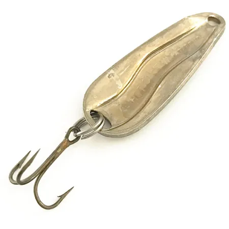 Cucharilla Luhr Jensen Hot Shot W, Níquel/Verde/Oro, 7g, #6466