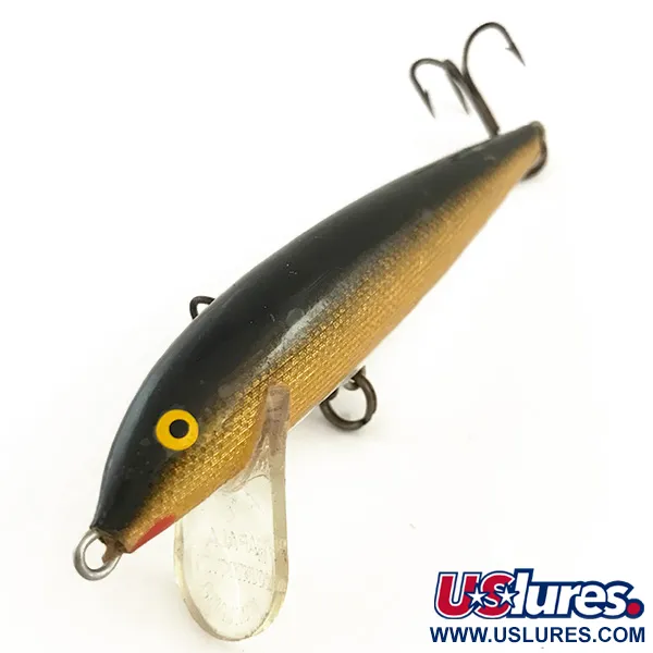 Rapala Countdown Señuelo, Oro, 12g, Madera de Balsa, #6470