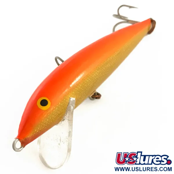 Rapala Countdown UV señuelo hundido, Orange/Gold, 12g, UV, #6471