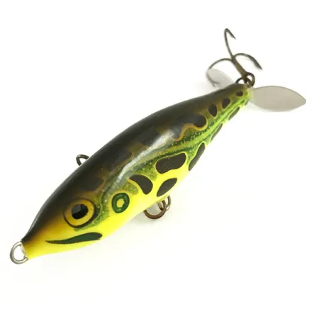 RAPALA Skitter Prop Señuelo hélice, Lime Frog, 8g, Balsa, #6480