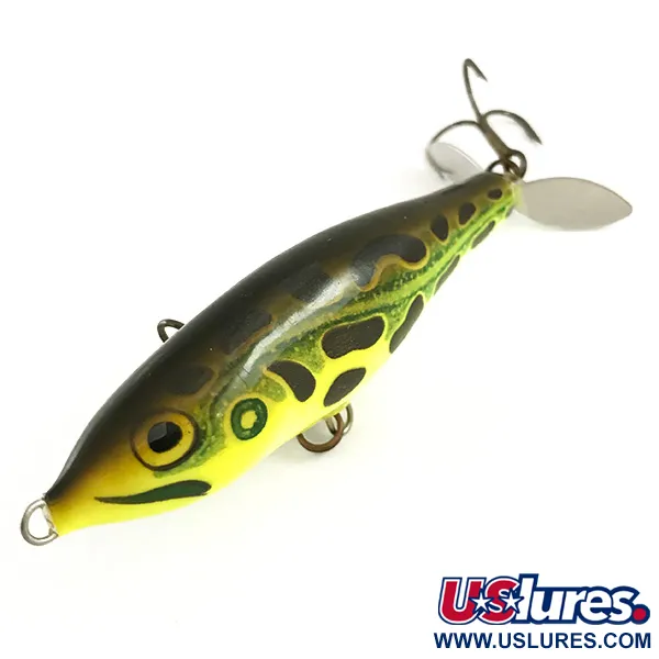 RAPALA Skitter Prop Señuelo hélice, Lime Frog, 8g, Balsa, #6480