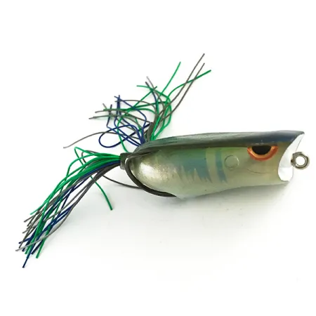 SPRO Dean Rojas Bronzeye Frog Popper, Misty Shad, 14g, antialgas, #6485