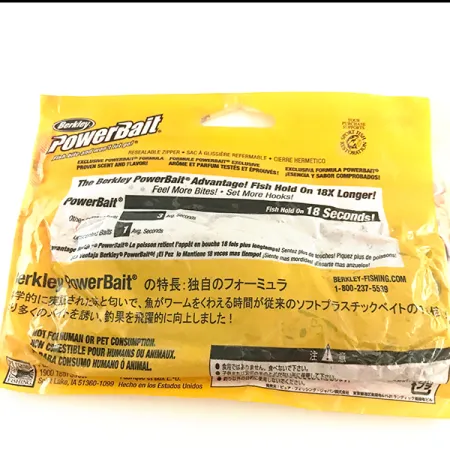 Berkley Power Worm vinilo, Rojo Oscuro/Purpurina Azul, 18cm, #6487