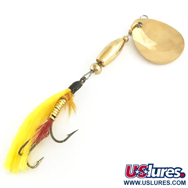 Joe's Flies Cucharilla, Dorado, 6g, Anzuelo con plumas, #6495