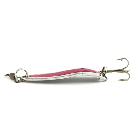 Luhr Jensen Krocodile Die #3 Cucharilla, Níquel / Rojo, 10g, #6505