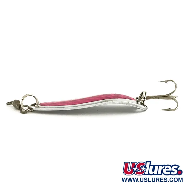 Luhr Jensen Krocodile Die #3 Cucharilla, Níquel / Rojo, 10g, #6505