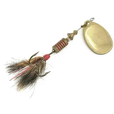 Mepps Aglia 3 Cucharilla, Oro, 7,3g, Cola de ardilla, #6510